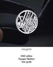 LOUIS VUITTON LV60 Voyager Skeleton Bedienungsanleitung