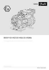 Danfoss BOCK EX-HG88e Montageanleitung