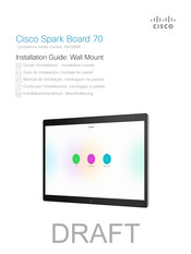 Cisco Spark Board 70 Installationshandbuch