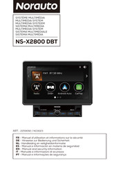 NORAUTO NS-X2800 DBT Bedienungsanleitung