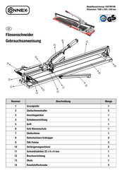 Connex COX790108 Gebrauchsanweisung