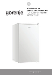 Gorenje RB39EPW4 Gebrauchsanleitung