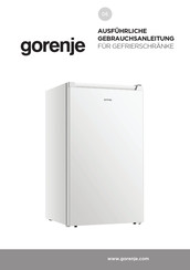 Gorenje F39EPW4 Gebrauchsanleitung
