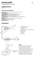 KSIX BXLAMP02 Bedienungsanleitung