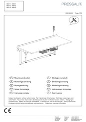 Pressalit R8712 Montageanleitung