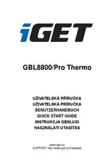 Iget GBL8800/Pro Thermo Benutzerhandbuch