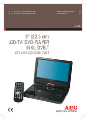 AEG CTV 4959 LCD/DVD/DVB-T Bedienungsanleitung, Garantie