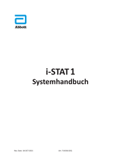 Abbott i-STAT 1 Systemhandbuch