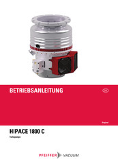 Pfeiffer Vacuum HIPACE 1800 C Betriebsanleitung