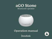 Kreafunk aGO Stone Bedienungsanleitung