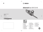 Bosch AdvancedChain 36V-35-40 Originalbetriebsanleitung