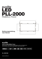 EuroLite LED PLL-2000 Bedienungsanleitung
