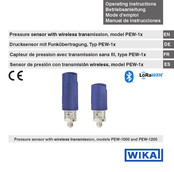 WIKA PEW-1 Serie Betriebsanleitung