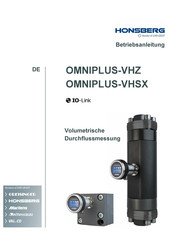 HONSBERG OMNIPLUS-VHZ Betriebsanleitung