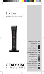 EFALOCK Professional NXTpro Betriebsanleitung