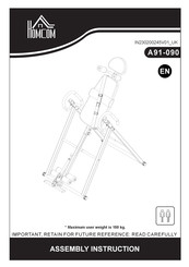 HOMCOM A91-090 Montageanleitung