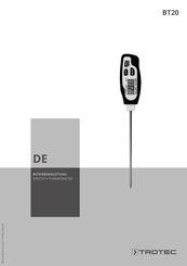 Trotec BT20 Betriebsanleitung