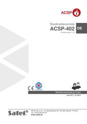 Satel ACSP-402 Bedienungsanleitung