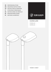 TRILUX Cuvia 40 LR...ET Serie Montageanleitung