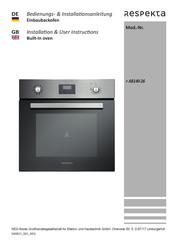 Respekta Julian AB140-26 Bedienungs- & Installationsanleitung