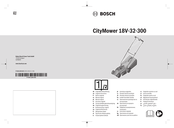 Bosch CityMower 18V-32-300 Originalbetriebsanleitung