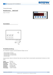 STORK TRONIC ST710-KHBV.03 Datenblatt & Bedienungsanleitung