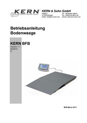 KERN BFB Serie Betriebsanleitung