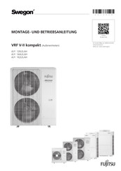 Fujitsu VRF V-II kompakt AJY162LELAH Montage- Und Betriebsanleitung