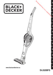 Black & Decker Dustbuster SVJ520BFS-QW Bedienungsanleitung