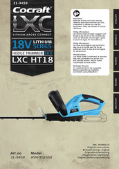 Cocraft LXC HT18 Original Bedienungsanleitung