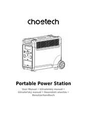 Choetech Portable Power Station Benutzerhandbuch