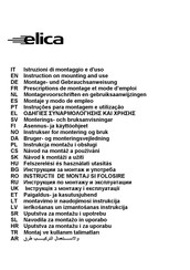 Elica Box In IX/A/90 Montage- Und Gebrauchsanweisungen