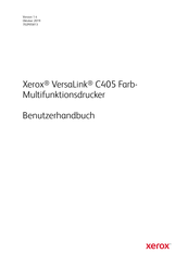 Xerox VersaLink C 405 DN Benutzerhandbuch