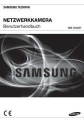Samsung SNB-2000P Benutzerhandbuch