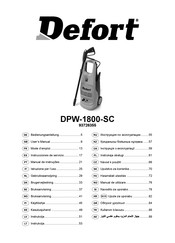 Defort DPW-2000-SC Bedienungsanleitung
