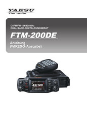 Yaesu FTM-200DE Anleitung