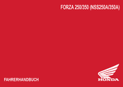Honda SH350A 2022 Fahrerhandbuch