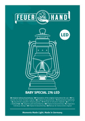 Feuerhand BABY SPECIAL 276 LED Original-Gebrauchsanleitung