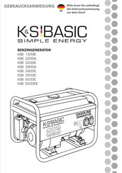 K&S BASIC KSB 2200A Gebrauchsanweisung
