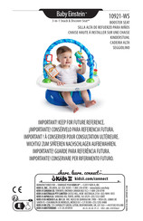 Kids II Baby Einstein 3-in-1 Snack & Discover Seat Bedienungsanleitung