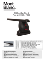 Mont Blanc Flex 3 BU2 Montageanleitung