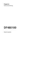 Gaggenau DF480100 Gebrauchsanleitung