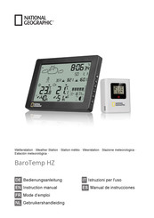 National Geographic BaroTemp HZ Bedienungsanleitung