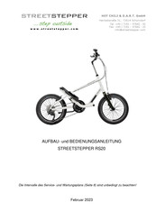 StreetStepper RS20 Aufbau- Und Bedienungsanleitung