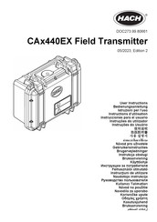 Hach CA440EX Serie Bedienungsanleitung