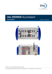 Axiometrix Solutions imc CRONOS-SL/compact Erste Schritte