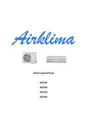 Airklima AK7530 Bedienungsanleitung