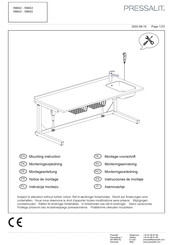 Pressalit R8655 Montageanleitung