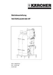 Kärcher WATERCLEAN 600 HP Betriebsanleitung