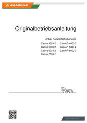 Amazone CatrosXL 4003-2 Originalbetriebsanleitung